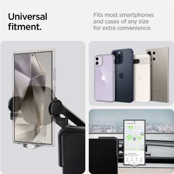Spigen Tesla TapLock Universal Car Mount Holder Black-Screen (ACP07871) - Image 10