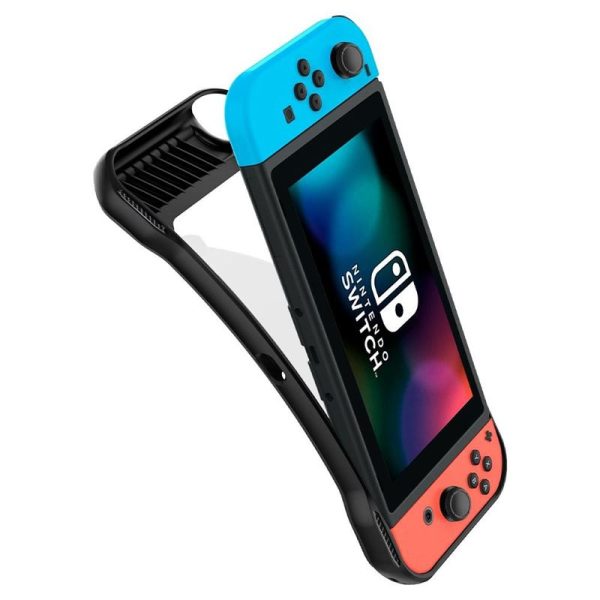 Spigen Rugged Armor Black-Nintendo Switch (ACS01228) - Image 7