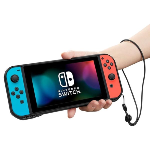 Spigen Rugged Armor Black-Nintendo Switch (ACS01228) - Image 8