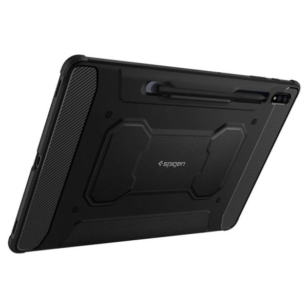 Spigen Rugged Armor Pro Black-Samsung Galaxy Tab S7+/S8+ (ACS01607) - Image 6