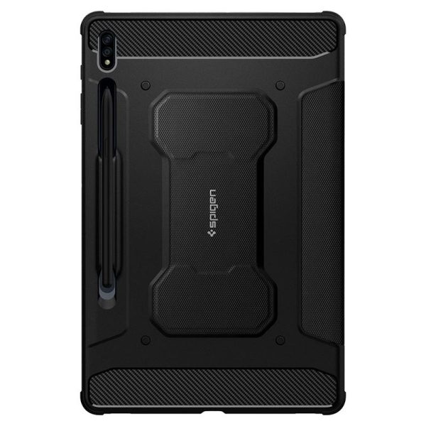 Spigen Rugged Armor Pro Black-Samsung Galaxy Tab S7+/S8+ (ACS01607) - Image 9