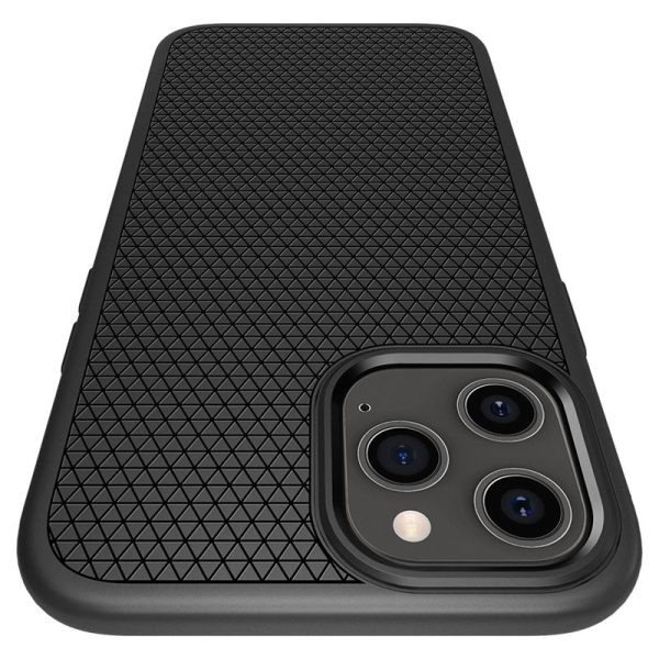 Spigen Liquid Air Black-Apple iPhone 12 Pro Max (ACS01617) - Image 10