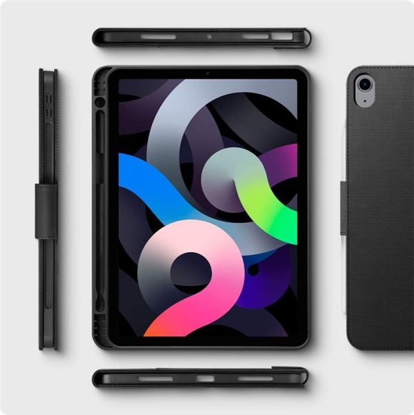 Spigen Liquid Air Folio Black-Apple iPad Air 10.9" (2022/2020)/11" (2024) (ACS02246) - Image 7