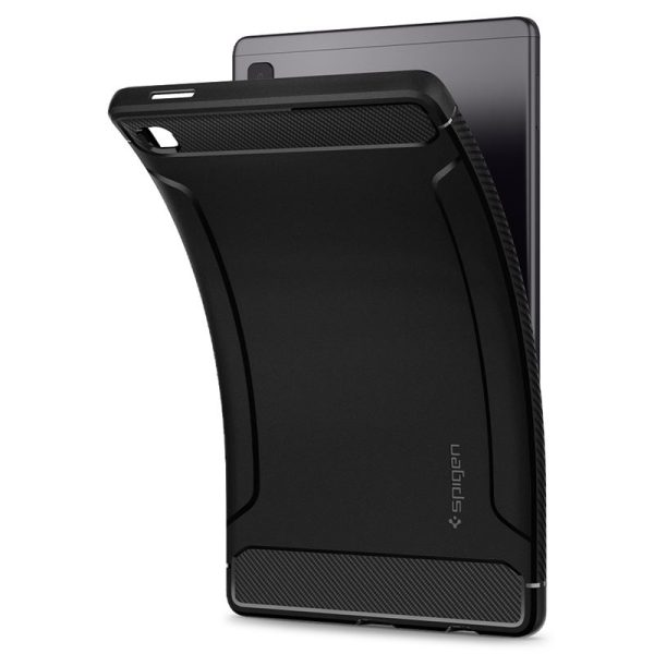 Spigen Rugged Armor Black-Samsung Galaxy Tab A7 Lite (ACS02863) - Image 14