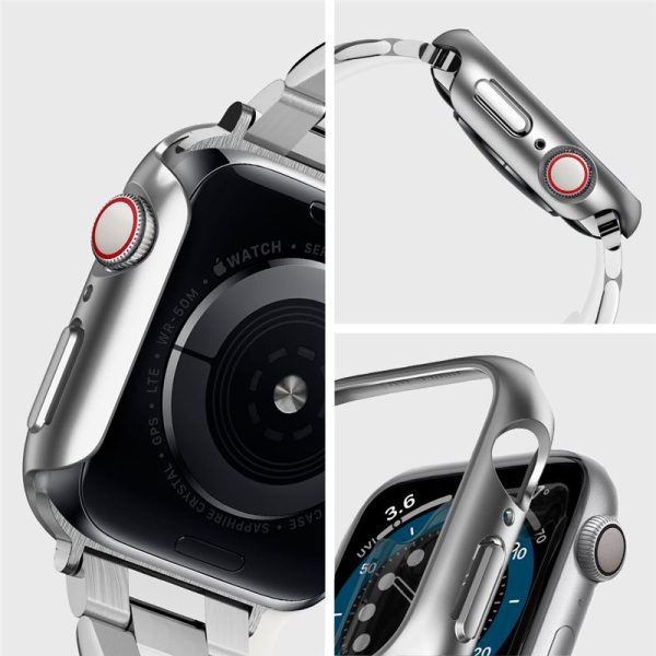 Spigen Thin Fit Graphite-Apple Watch SE 2022/6/SE/5/4 (44mm) (ACS02957) - Image 9