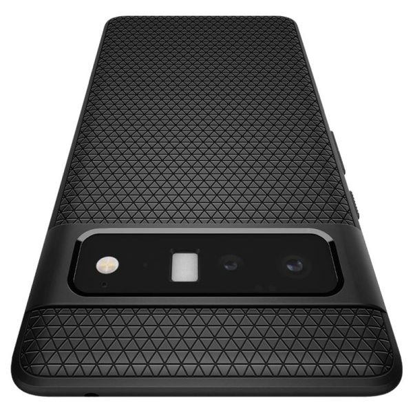 Spigen Liquid Air Black-Google Pixel 6 Pro (ACS03455) - Image 4