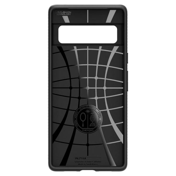 Spigen Liquid Air Black-Google Pixel 6 Pro (ACS03455) - Image 5