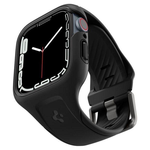 Spigen Liquid Air Pro Black-Apple Watch 9/8/7 41mm (ACS04190) - Image 3