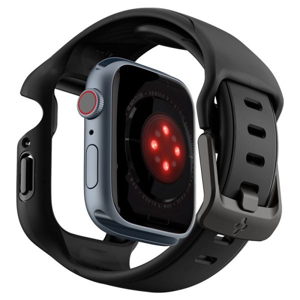 Spigen Liquid Air Pro Black-Apple Watch 9/8/7 41mm (ACS04190) - Image 10