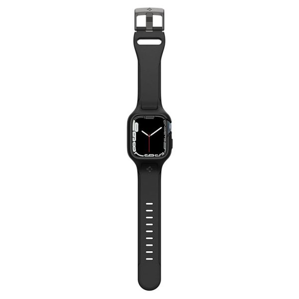 Spigen Liquid Air Pro Black-Apple Watch 9/8/7 41mm (ACS04190) - Image 12