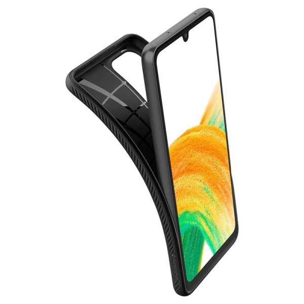 Spigen Liquid Air Black-Samsung Galaxy A33 5G (ACS04318) - Image 3