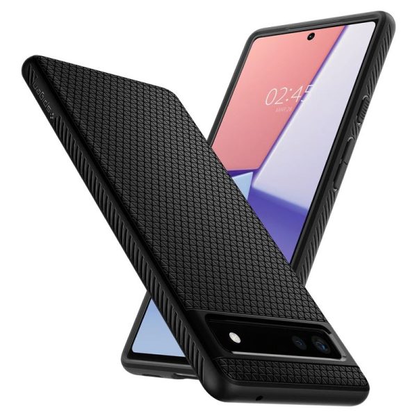 Spigen Liquid Air Black-Google Pixel 6a (ACS04474) - Image 7