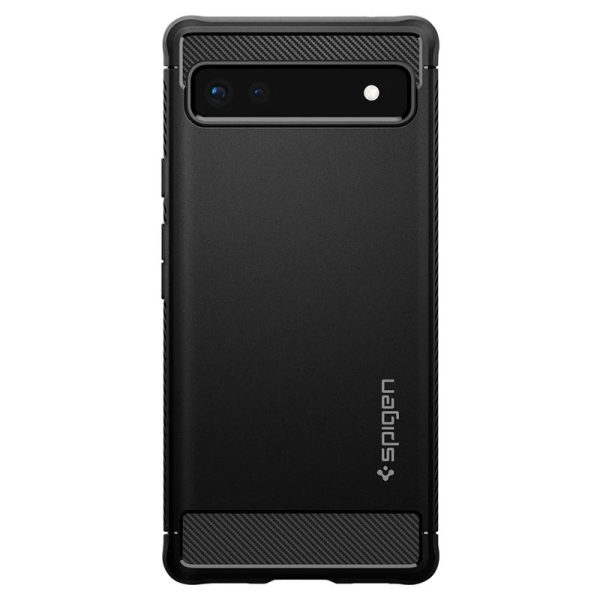 Spigen Rugged Armor Black-Google Pixel 6a (ACS04476) - Image 6