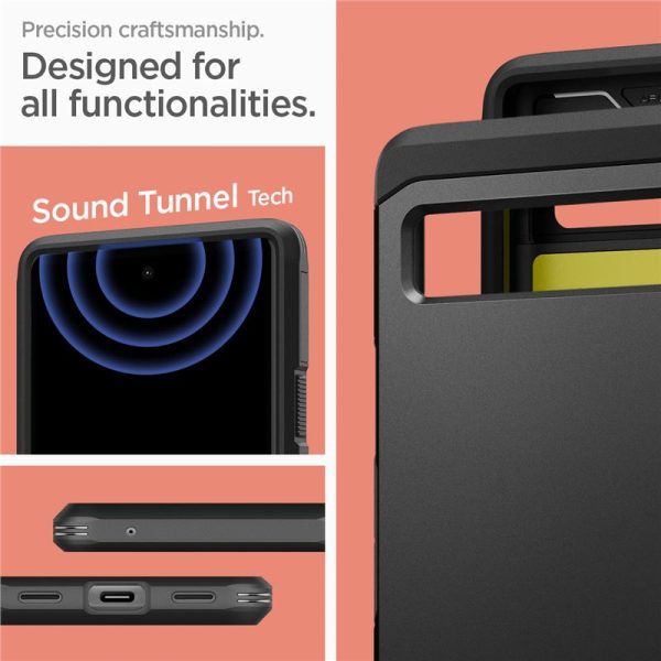 Spigen Tough Armor Black-Google Pixel 6a (ACS04479) - Image 5