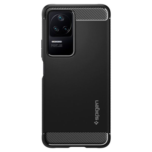 Spigen Rugged Armor Matte Black-Xiaomi POCO F4/Redmi K40S (ACS04516) - Image 7