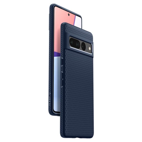 Spigen Liquid Air Blue-Google Pixel 7 Pro (ACS04724) - Image 3