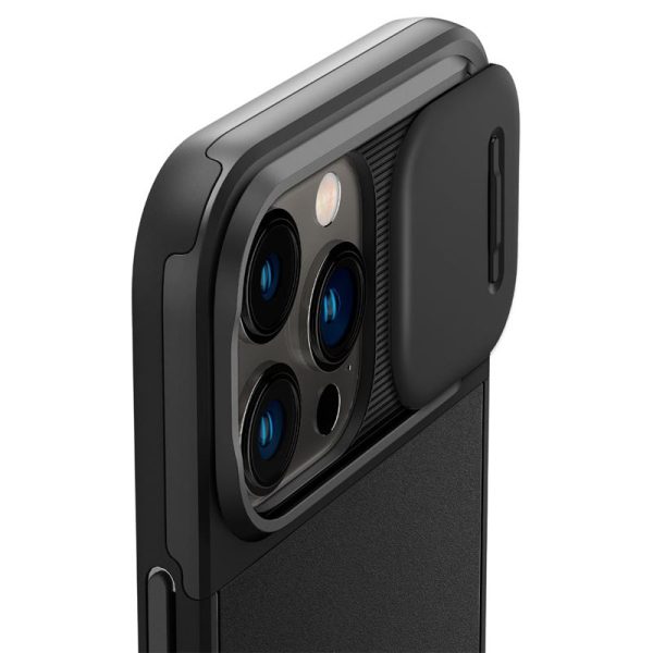 Spigen Optik Armor MagSafe Black-Apple iPhone 14 Pro Max (ACS04848) - Image 5