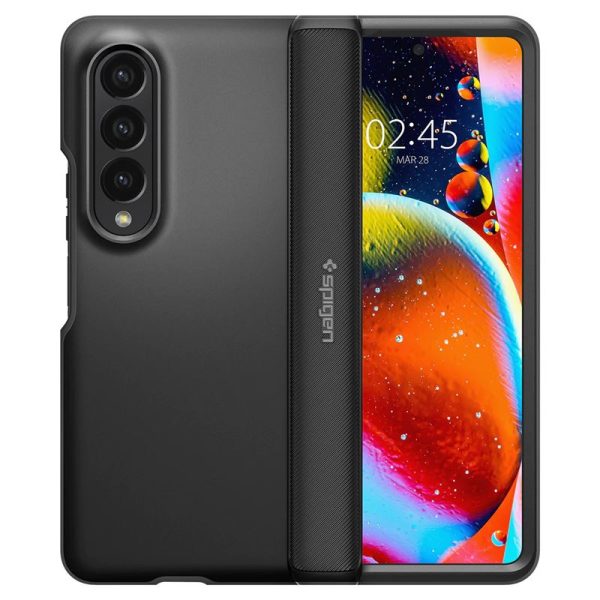 Spigen Slim Armor Pro Black-Samsung Galaxy Z Fold 4 (ACS05107) - Image 11