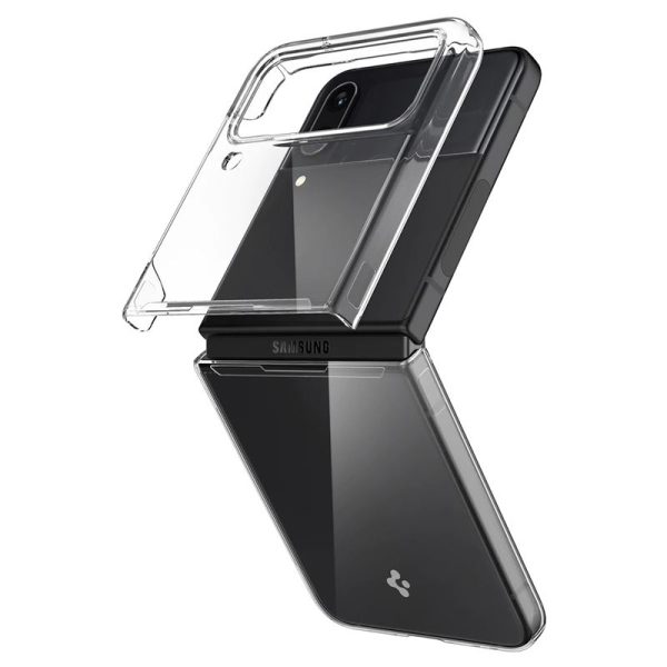 Spigen AirSkin Crystal Clear-Samsung Galaxy Z Flip 4 (ACS05112) - Image 6