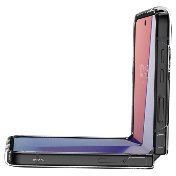 Spigen AirSkin Crystal Clear-Samsung Galaxy Z Flip 4 (ACS05112) - Image 11