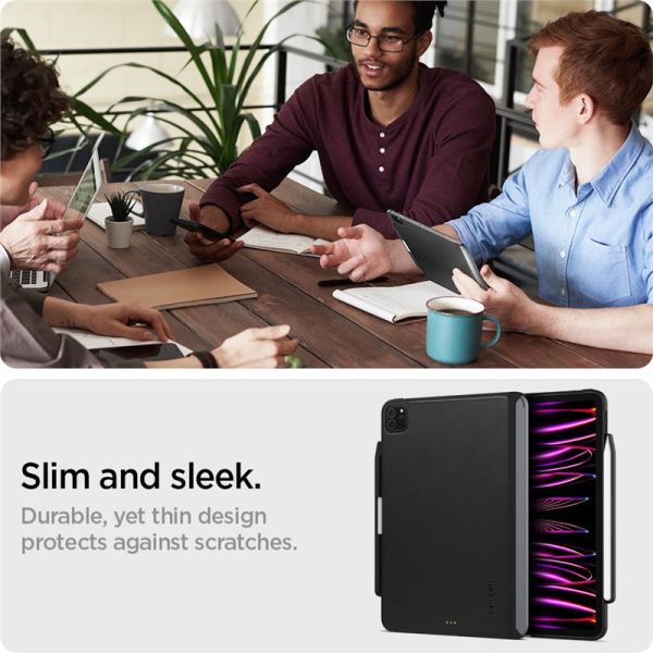 Spigen Thin Fit Pro Black-Apple iPad Pro 11" 2022/2021 (ACS05467) - Image 5