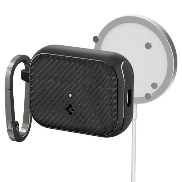 Spigen Mag Armor MagSafe Black-AirPods Pro 2 (ACS05484) - Image 4