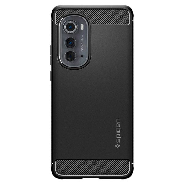 Spigen Rugged Armor Black-Motorola Edge 2022 (ACS05544) - Image 3