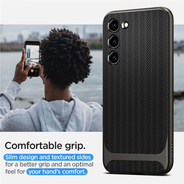 Spigen Neo Hybrid Gunmetal-Samsung Galaxy S23+ (ACS05675) - Image 7