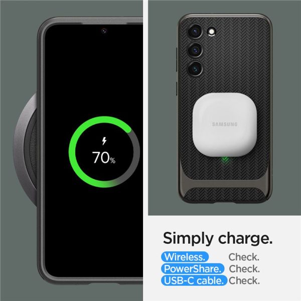 Spigen Neo Hybrid Gunmetal-Samsung Galaxy S23+ (ACS05675) - Image 8