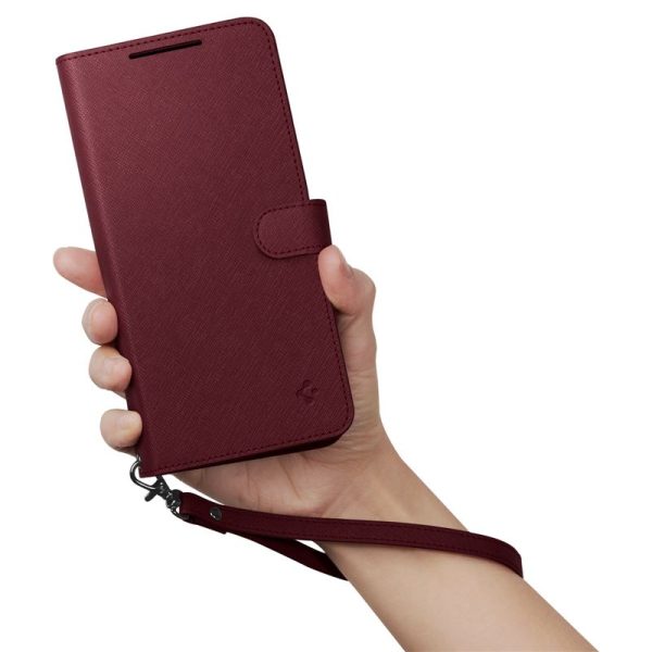 Spigen Wallet S Plus burgundy-Samsung Galaxy S23+ (ACS05678) - Image 8