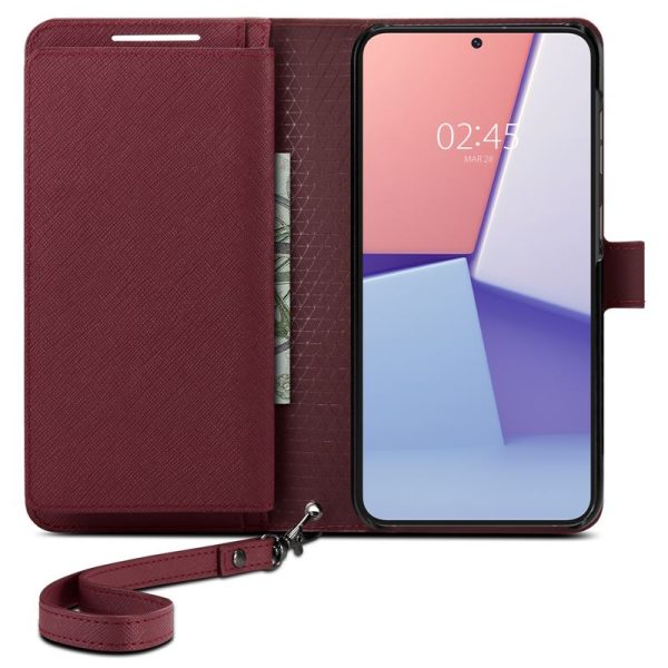 Spigen Wallet S Plus burgundy-Samsung Galaxy S23+ (ACS05678) - Image 9