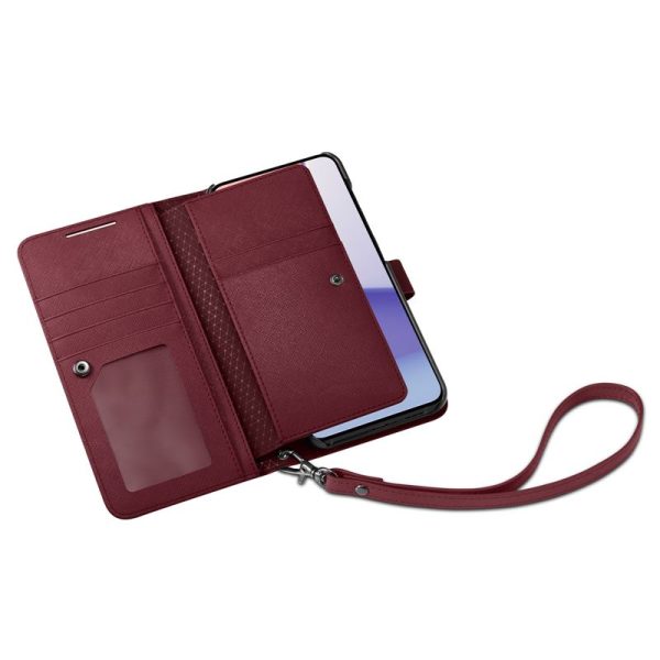 Spigen Wallet S Plus burgundy-Samsung Galaxy S23+ (ACS05678) - Image 11