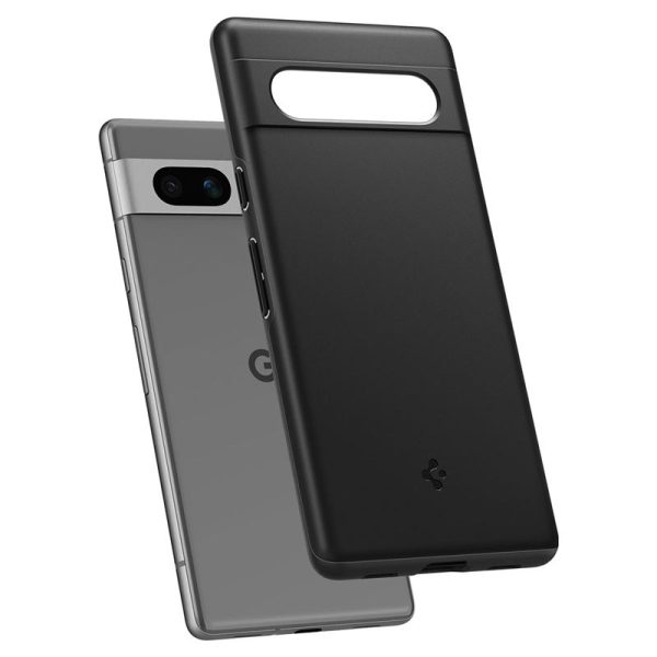 Spigen Thin Fit Black-Google Pixel 7a (ACS05814) - Image 4