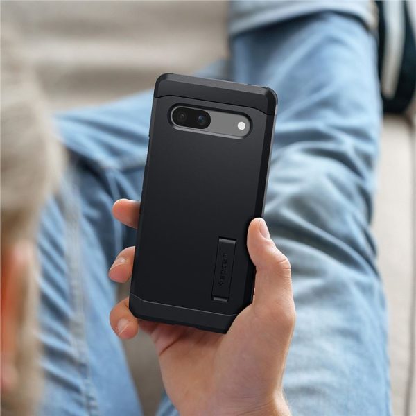 Spigen Tough Armor Black-Google Pixel 7a (ACS05819) - Image 5