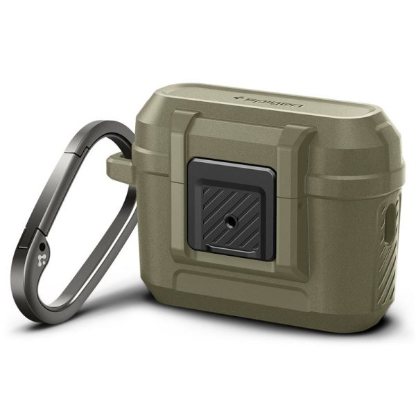 Spigen Lock Fit Vintage Khaki-AirPods Pro 2 (ACS05911) - Image 10