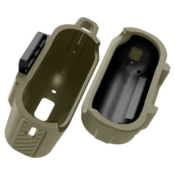 Spigen Lock Fit Vintage Khaki-AirPods Pro 2 (ACS05911) - Image 14