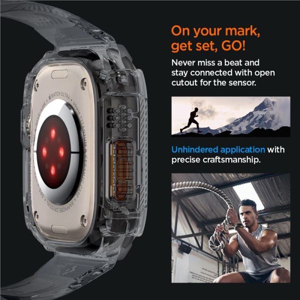 Spigen Rugged Armor Pro Space Crystal-Apple Watch Ultra 2/Ultra 49mm (ACS06028) - Image 7