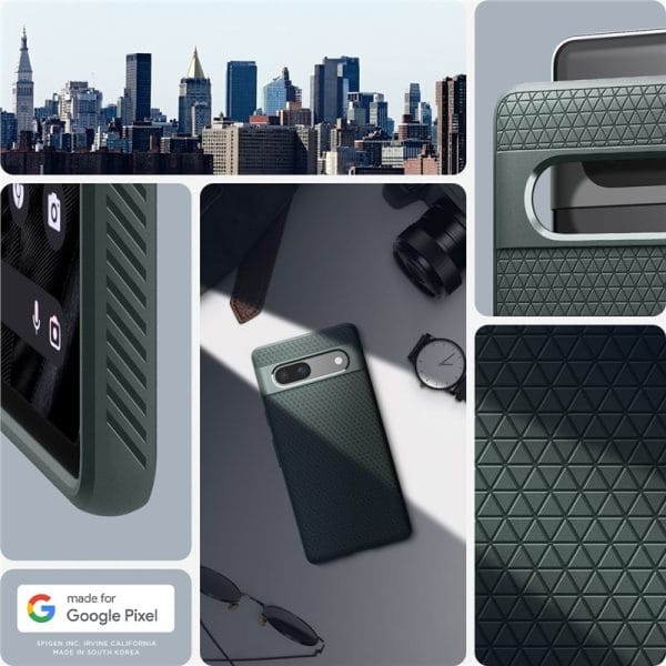 Spigen Liquid Air Abyss Green-Google Pixel 7a (ACS06094) - Image 4