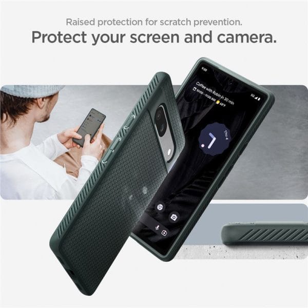 Spigen Liquid Air Abyss Green-Google Pixel 7a (ACS06094) - Image 5