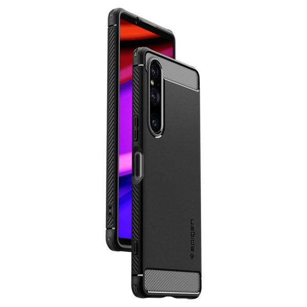 Spigen Rugged Armor Black-Sony Xperia 1 V (ACS06204) - Image 18