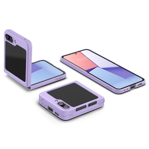 Spigen Air Skin Rose Purple-Samsung Galaxy Z Flip 5 (ACS06232) - Image 7