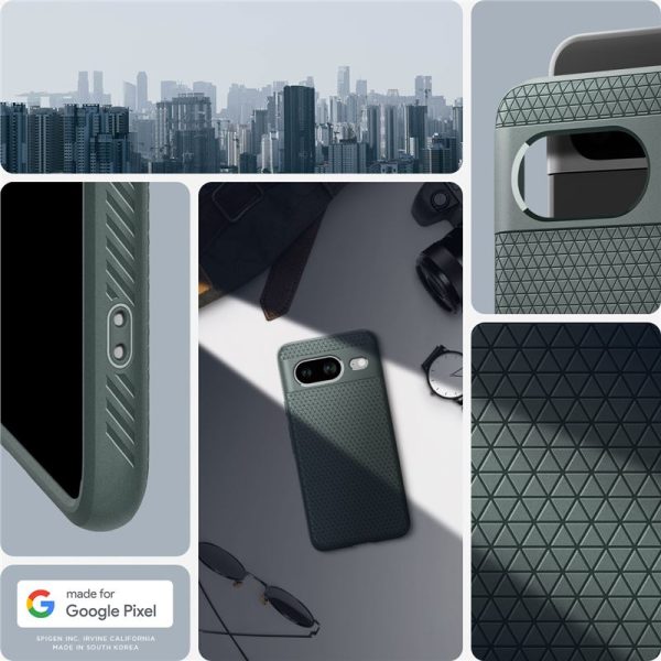 Spigen Liquid Air Abyss Green-Google Pixel 8 (ACS06276) - Image 6