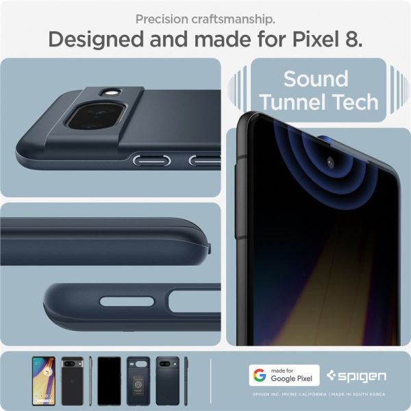 Spigen Thin Fit Metal Slate-Google Pixel 8 (ACS06289) - Image 9