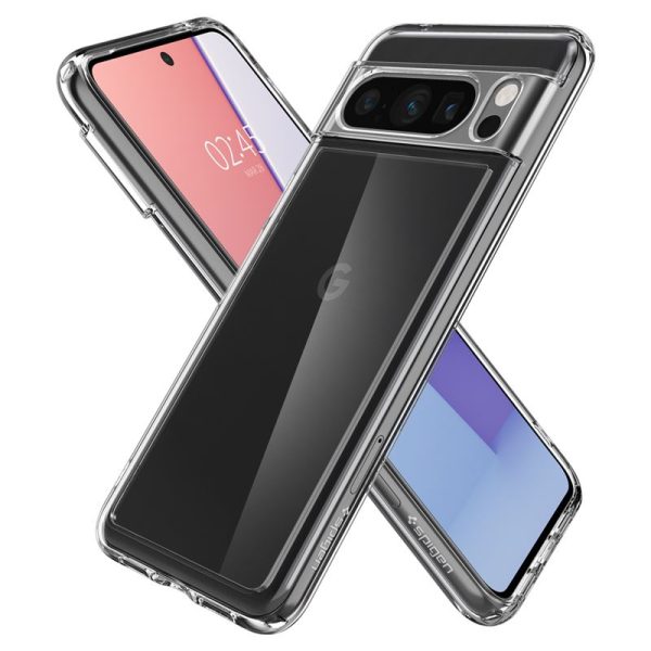 Spigen Ultra Hybrid Crystal Clear-Google Pixel 8 Pro (ACS06315) - Image 17