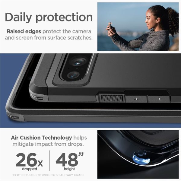 Spigen Tough Armor Black-Google Pixel 8 Pro (ACS06319) - Image 8