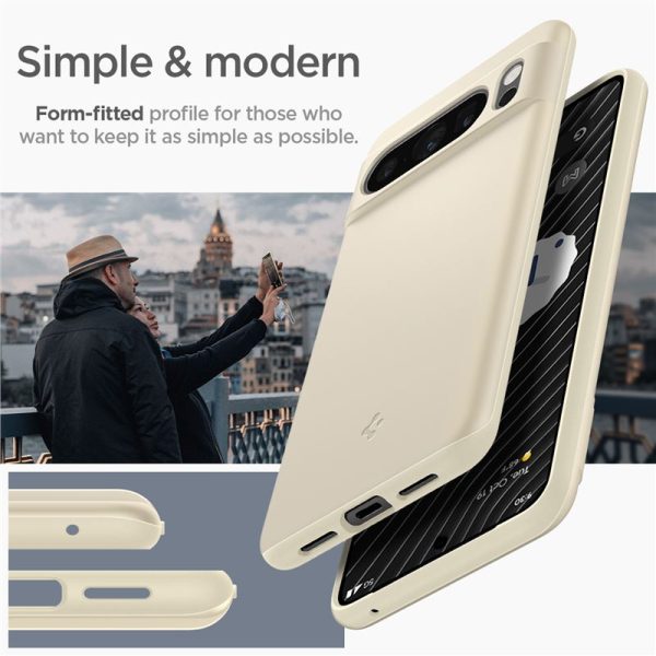 Spigen Thin Fit Mute Beige-Google Pixel 8 Pro (ACS06328) - Image 6