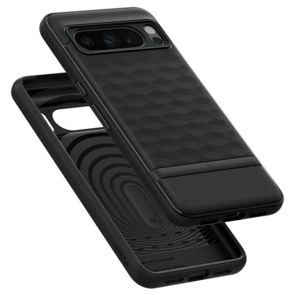 Spigen Caseology Parallax Matte Black-Google Pixel 8 Pro (ACS06335) - Image 6