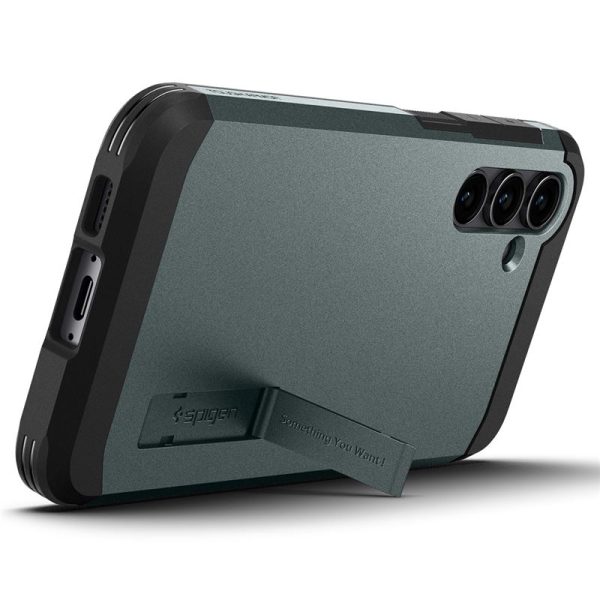 Spigen Tough Armor Abyss Green-Samsung Galaxy S23 FE (ACS06365) - Image 11