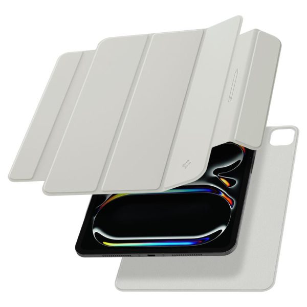 Spigen Air Skin Folio OneTap Grey-Apple iPad Pro 11" 2024 (ACS06513) - Image 13
