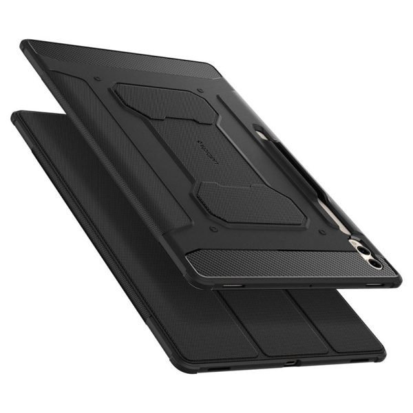 Spigen Rugged Armor Pro Black-Samsung Galaxy Tab S10 Ultra/S9 Ultra/S8 Ultra (ACS06538) - Image 16